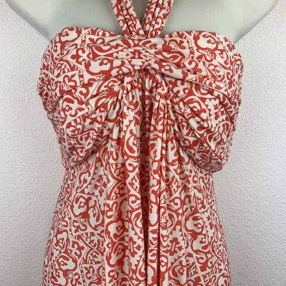 Soma Halter Tie Dress Medium - Picture 3 of 7